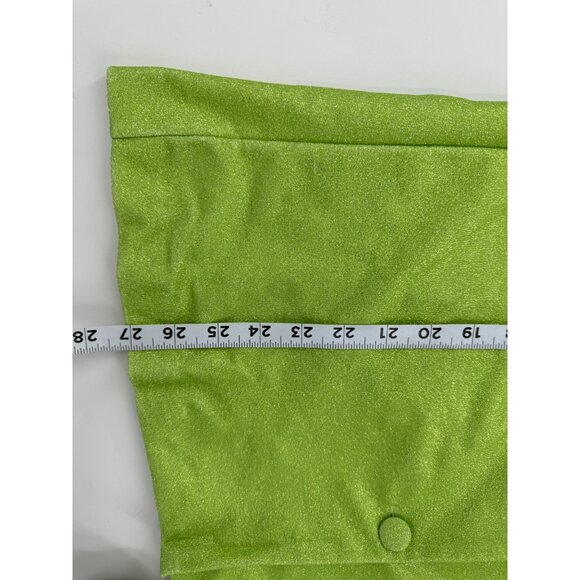 NWT - ASOS Luxe Green Shimmer Blazer Jacket  Size M - Picture 8 of 11